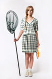 Square Jacquard Skirt