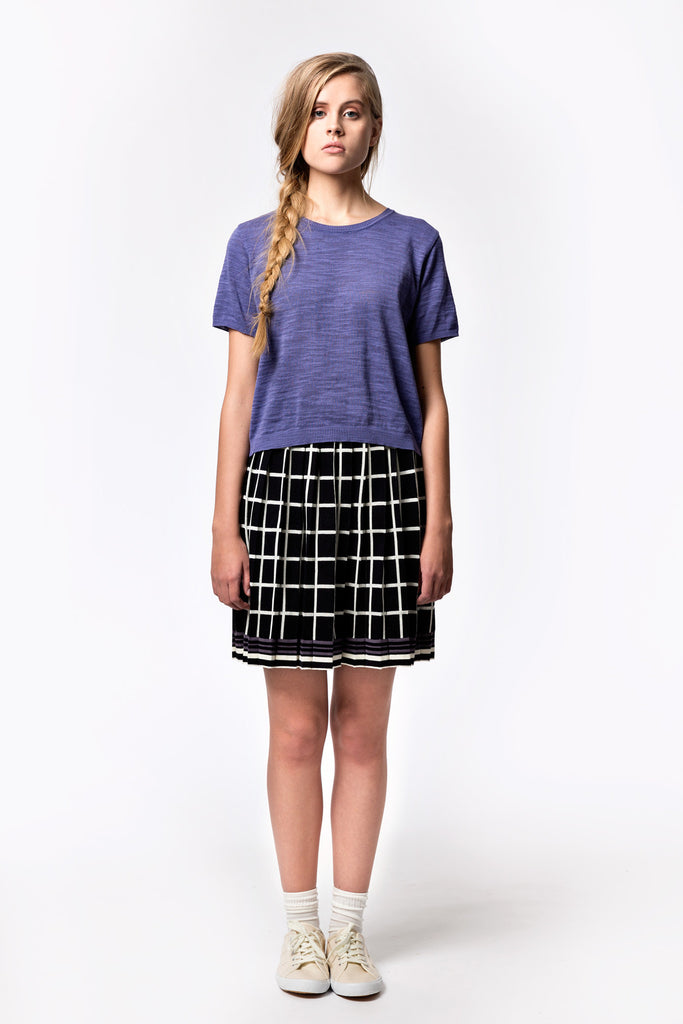 Square Jacquard Skirt
