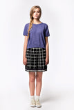 Square Jacquard Skirt