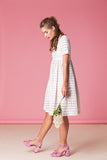 Checkered Cotton Linen Dress