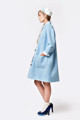Sea Side Cotton Linen Coat